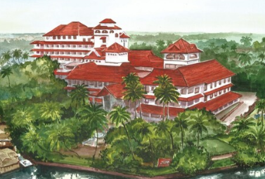 奢华与良知的结合里拉宫殿酒店和度假村与口足绘画艺术家协会合作推出2024年台历