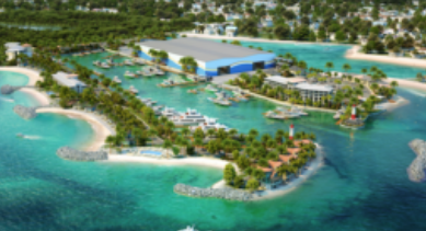 蓝水岛传奇滨海度假村正式破土动工开启巴哈马新纪元