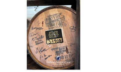 屡获殊荣的酿酒厂Buffalo Trace为荷美航线选择优质木桶