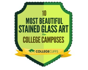 College Cliffs评选大学校园十大最美丽的彩色玻璃艺术