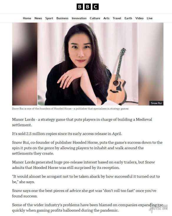 意想不到！庄园领主发行商对游戏的成功感到惊讶